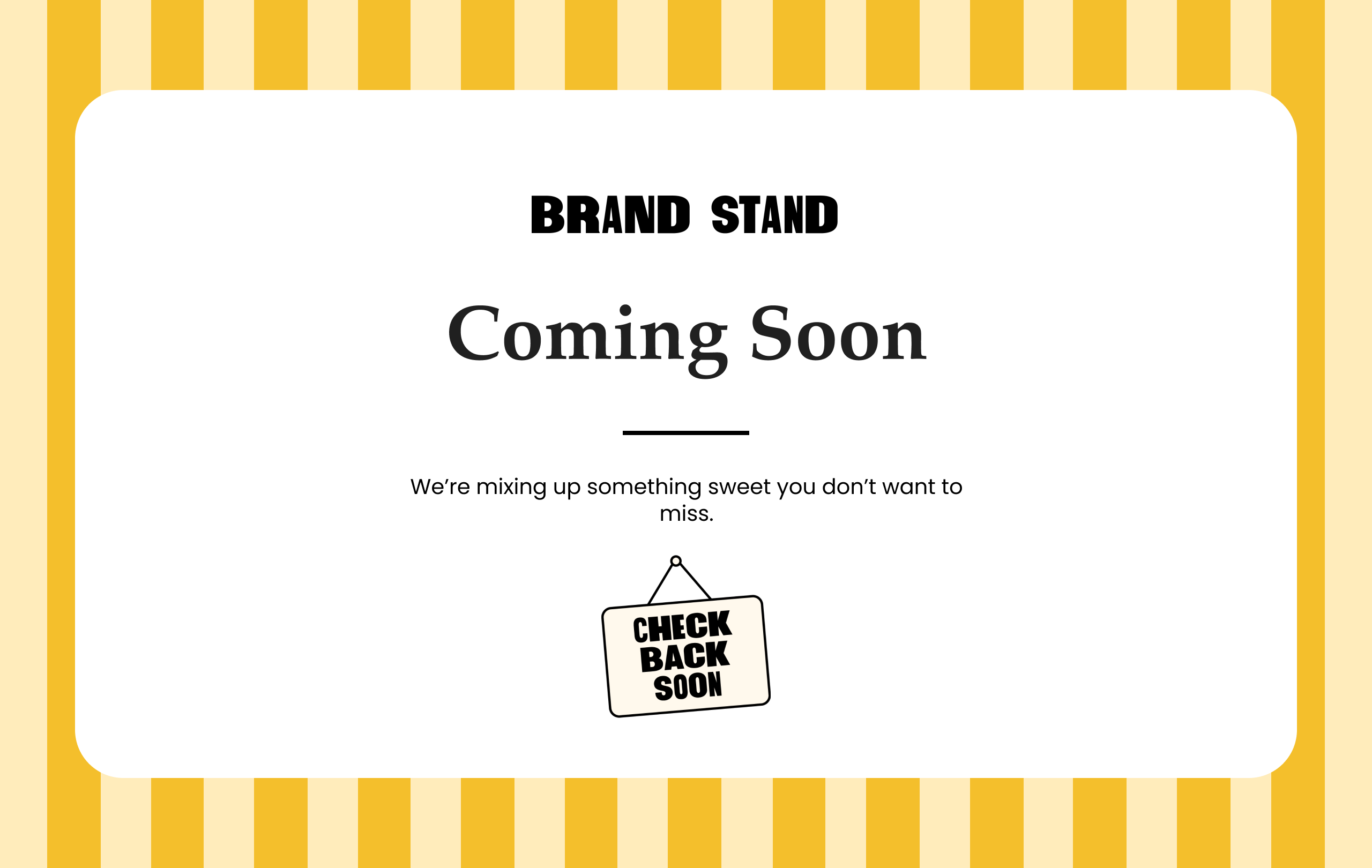 Coming Soon